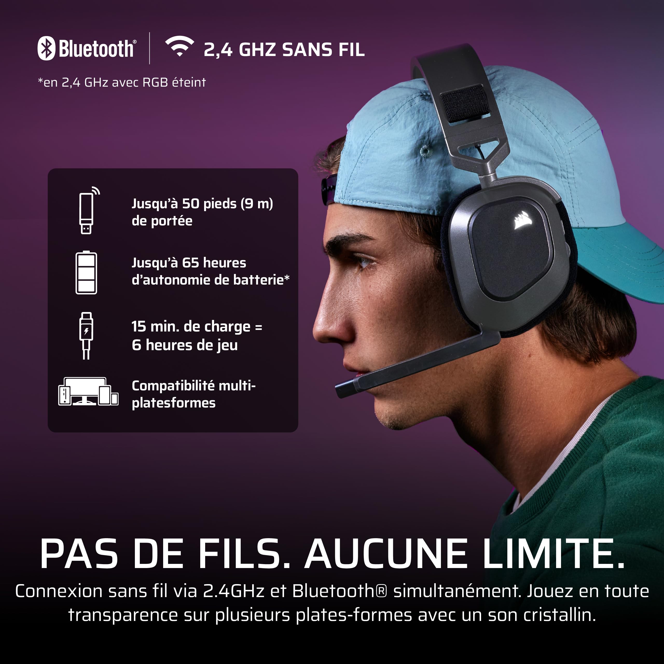 corsair-hs80-max-wireless-xbox-casque-de-jeu-gris-acier-dolby-atmos-bluetooth image 3