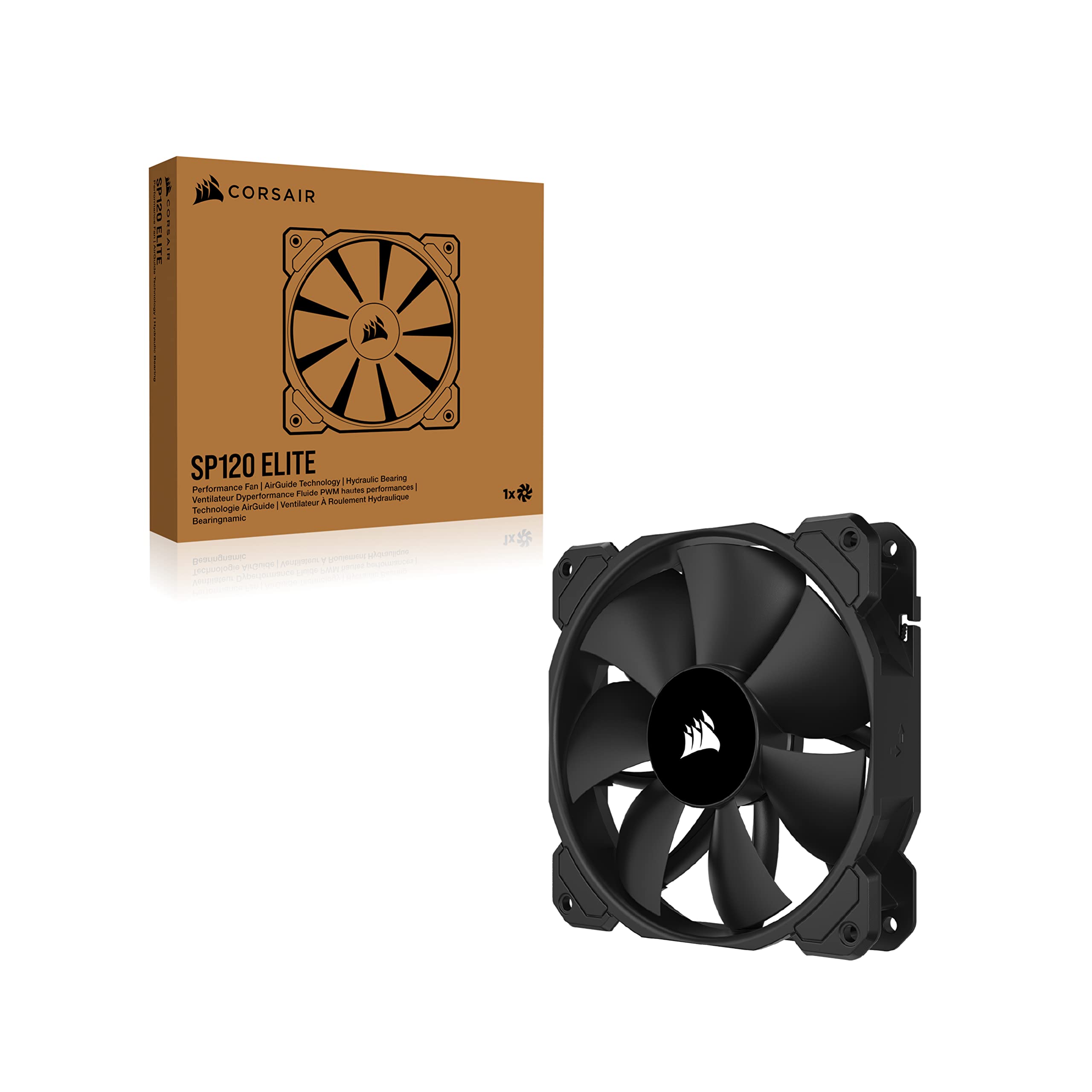 corsair-sp120-elite-ventilateur-boitier-120-mm-pwm-airguide-noir image 7