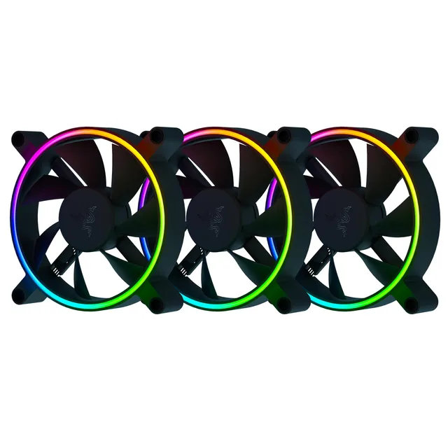 razer-kunai-chroma-120mm-ventilateur-pc-argb-pwm-lot-de-3 image 1