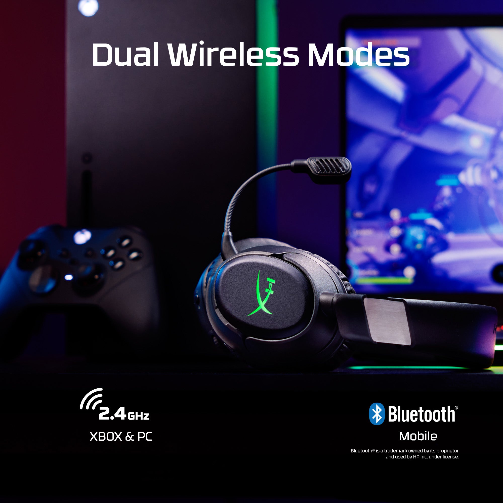 hyperx-cloudx-flight-2-casque-gaming-sans-fil-xbox-rgb image 5