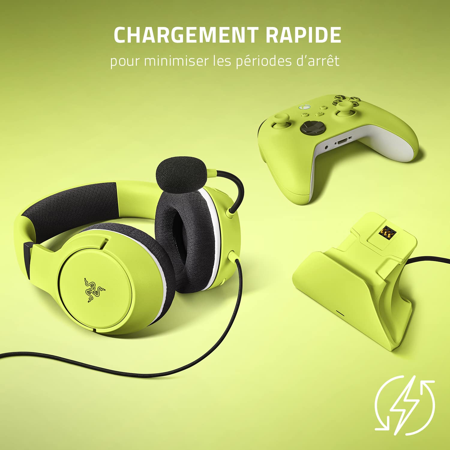 razer-universal-quick-charging-stand-pour-manette-xbox-shock-blue image 2