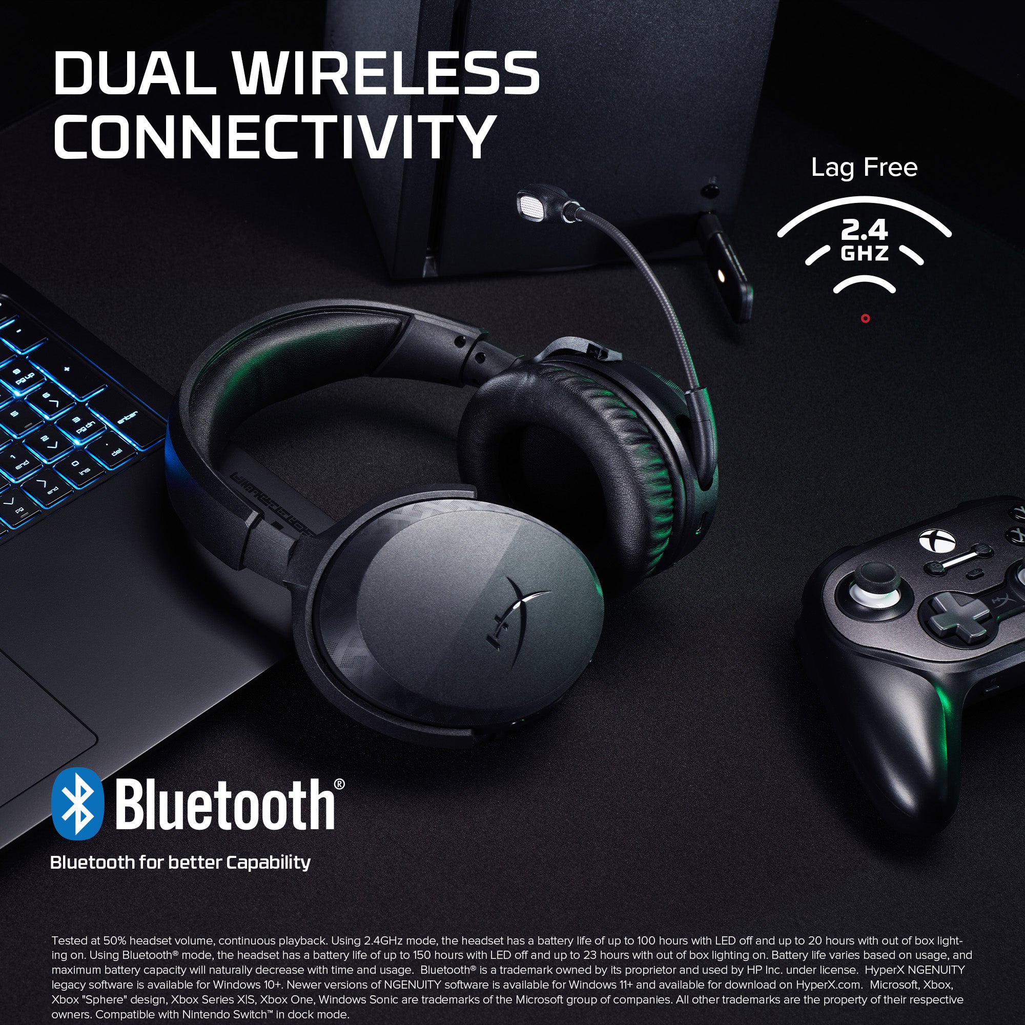 hyperx-cloudx-stinger-3-casque-gaming-sans-fil-xbox image 3