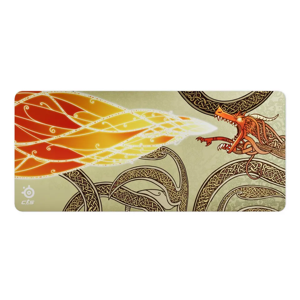 steelseries-tapis-de-souris-qck-cs2-dragon-lore-edition-xxl-900-x-400-mm-tissu-m image 1