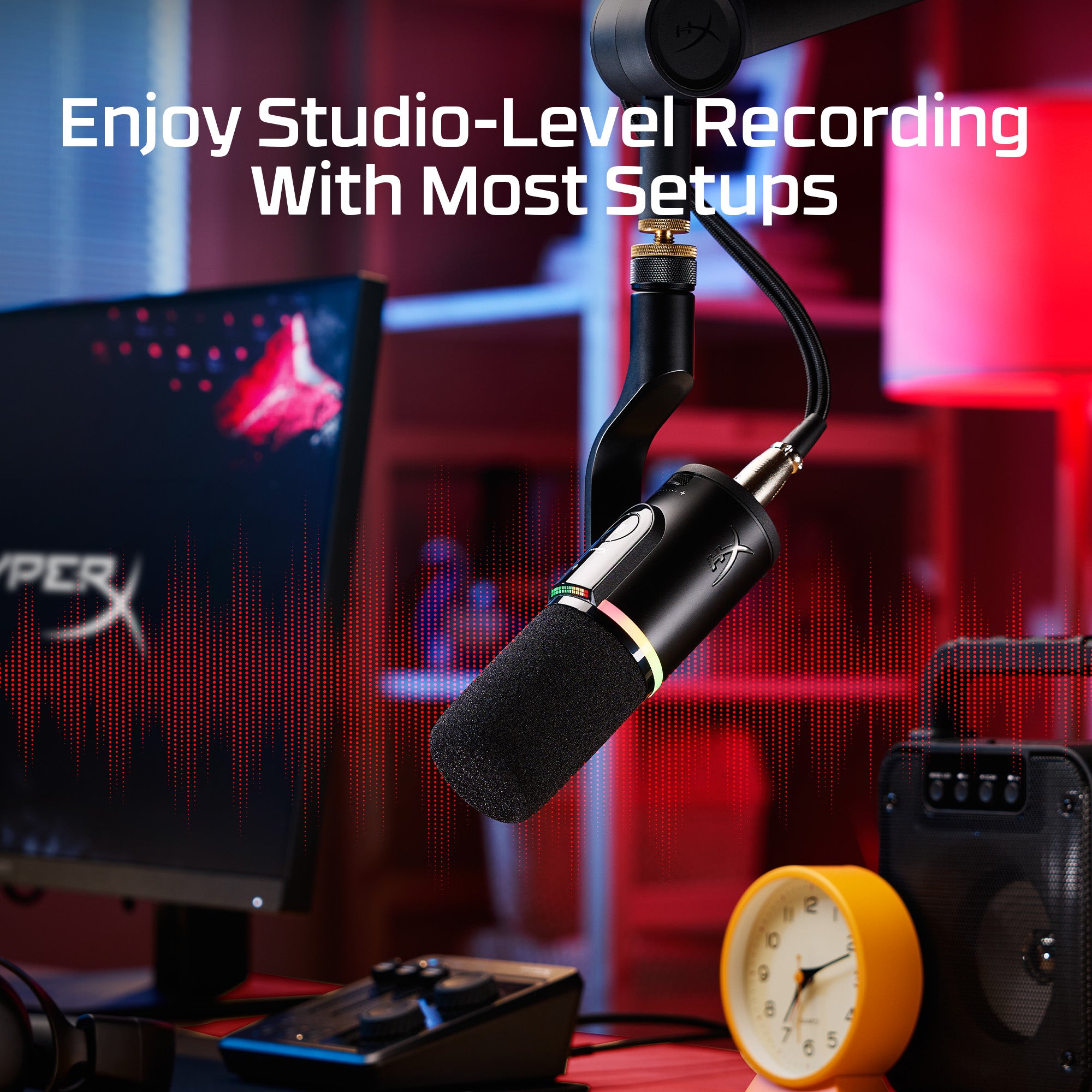 hyperx-flipcast-microphone-dynamique-usb-xlr-gaming image 2