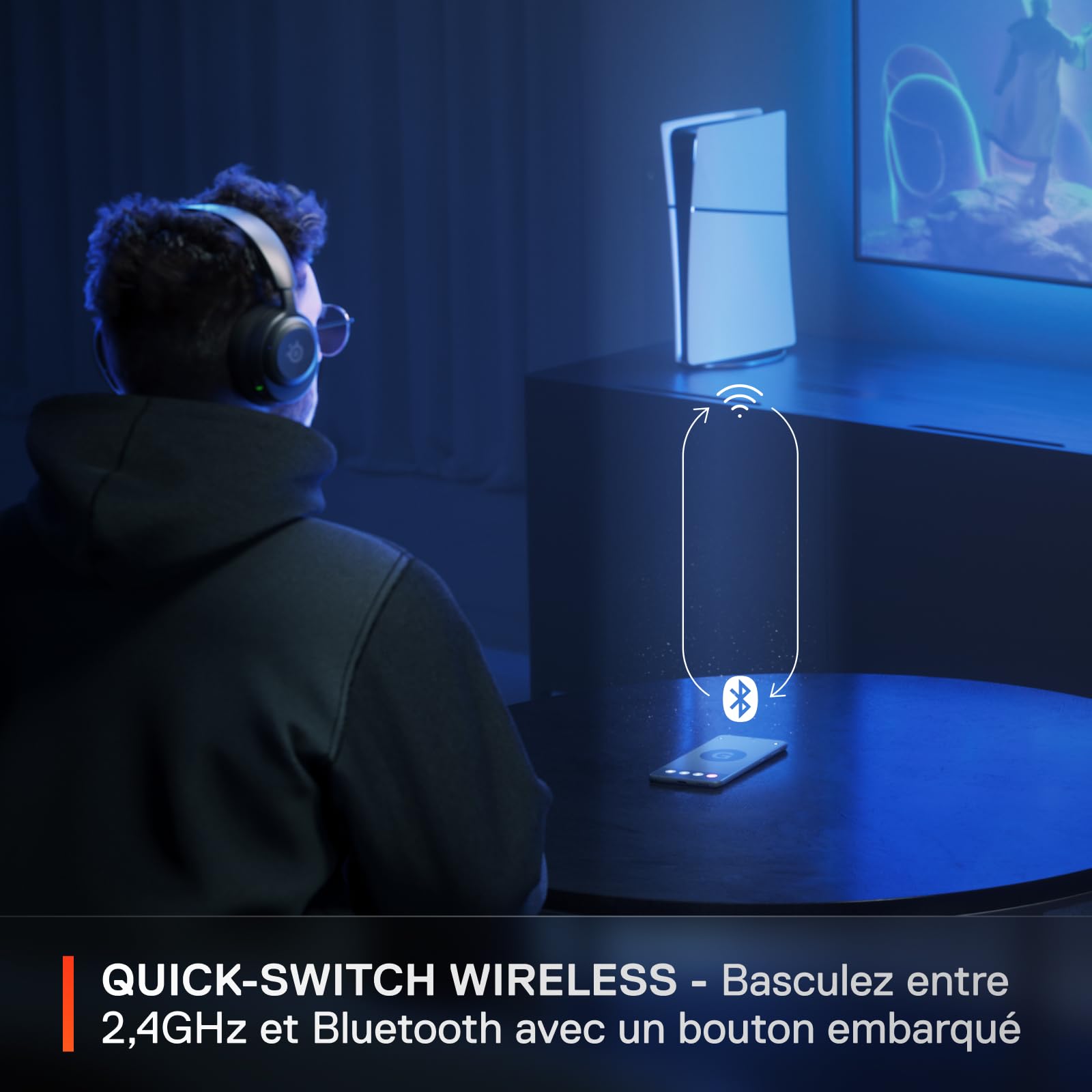 steelseries-arctis-nova-5-casque-gaming-sans-fil-2-4ghz-bluetooth-60h-100-profil image 6
