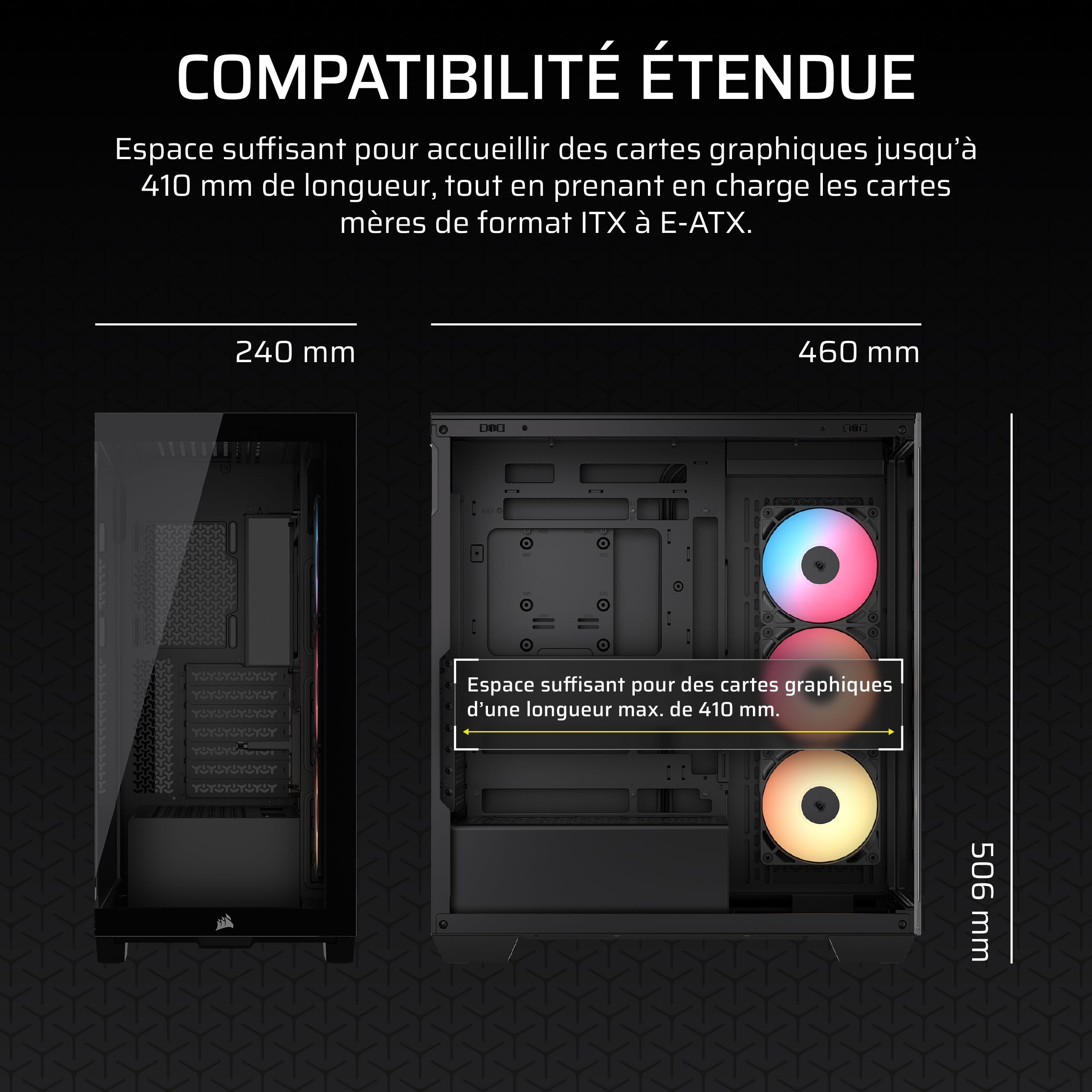 corsair-3500x-rs-r-argb-bo-tier-pc-moyen-tour-panoramique-noir image 7