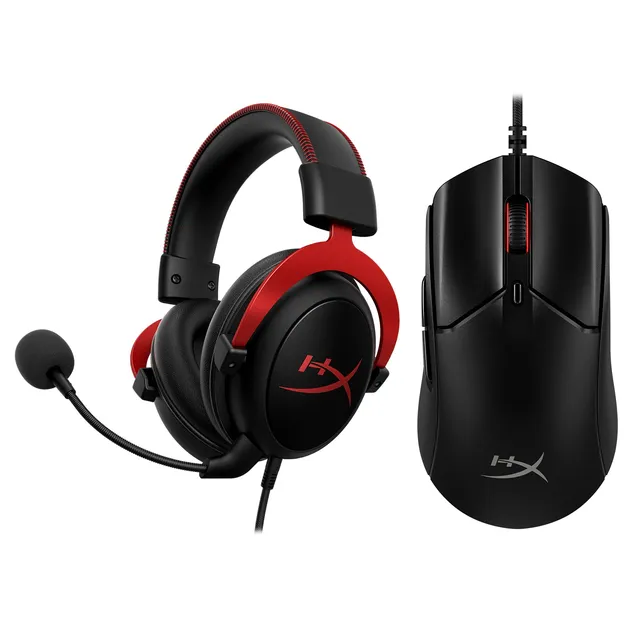 hyperx-bundle-cloud-ii-filaire-pulsefire-haste-2-filaire image 1