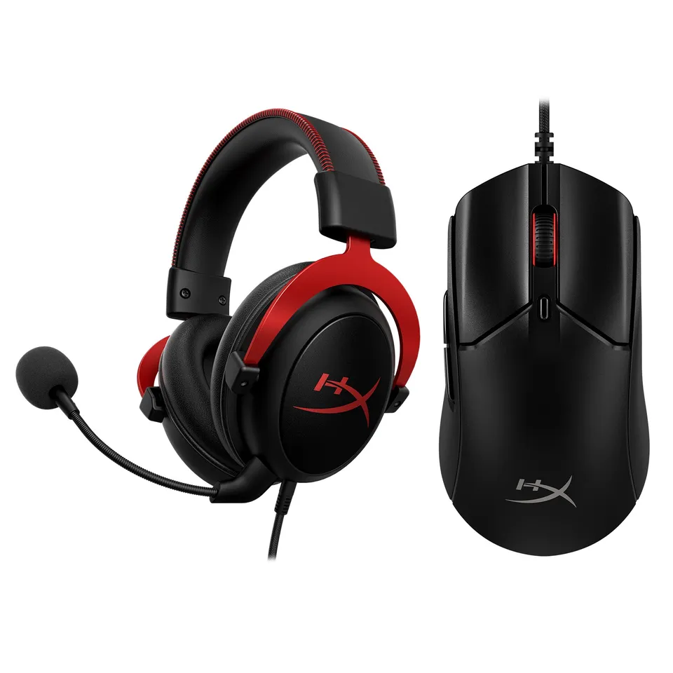 hyperx-bundle-cloud-ii-filaire-pulsefire-haste-2-filaire image 1