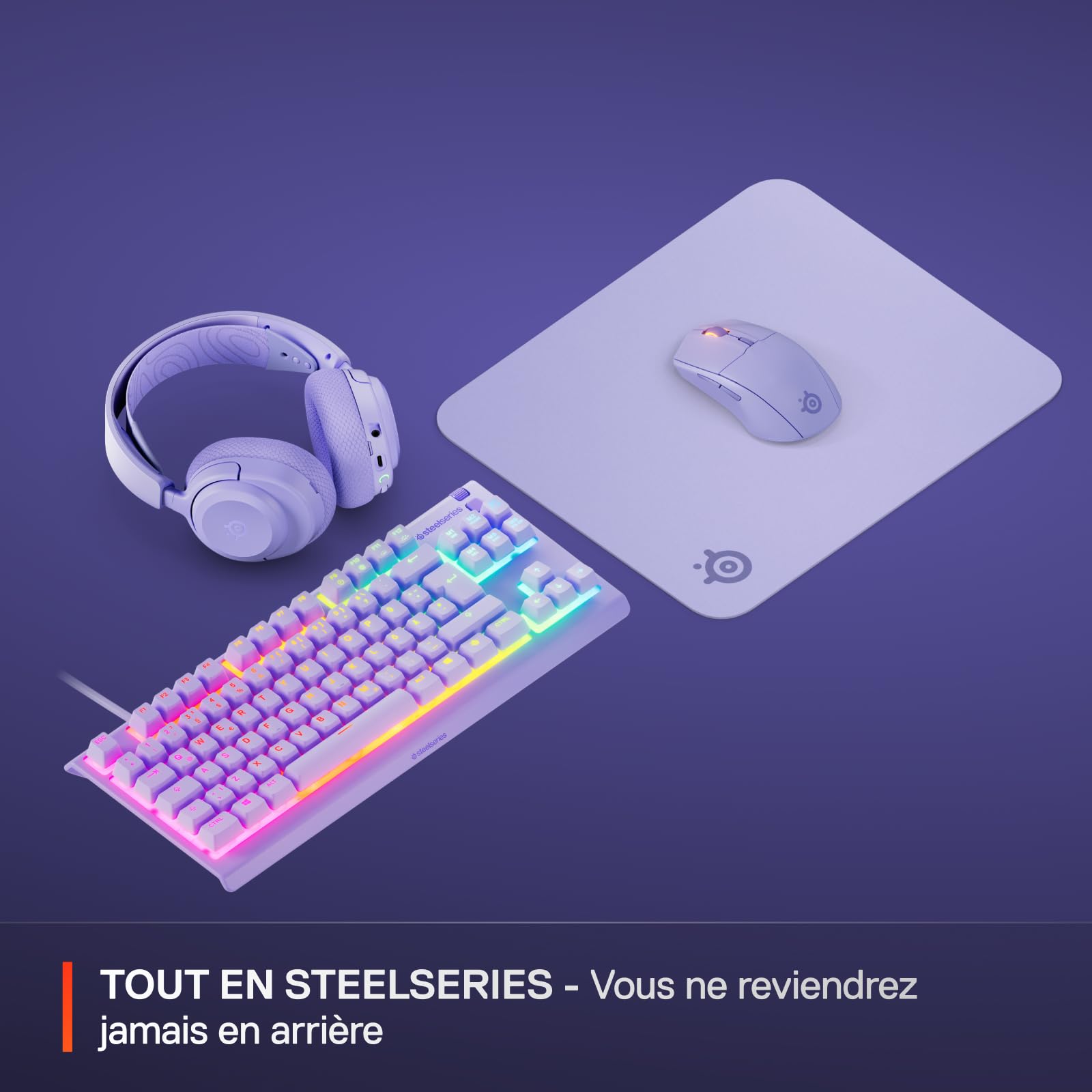 steelseries-qck-medium-tapis-de-souris-gaming-lavande-320-x-270-mm image 7