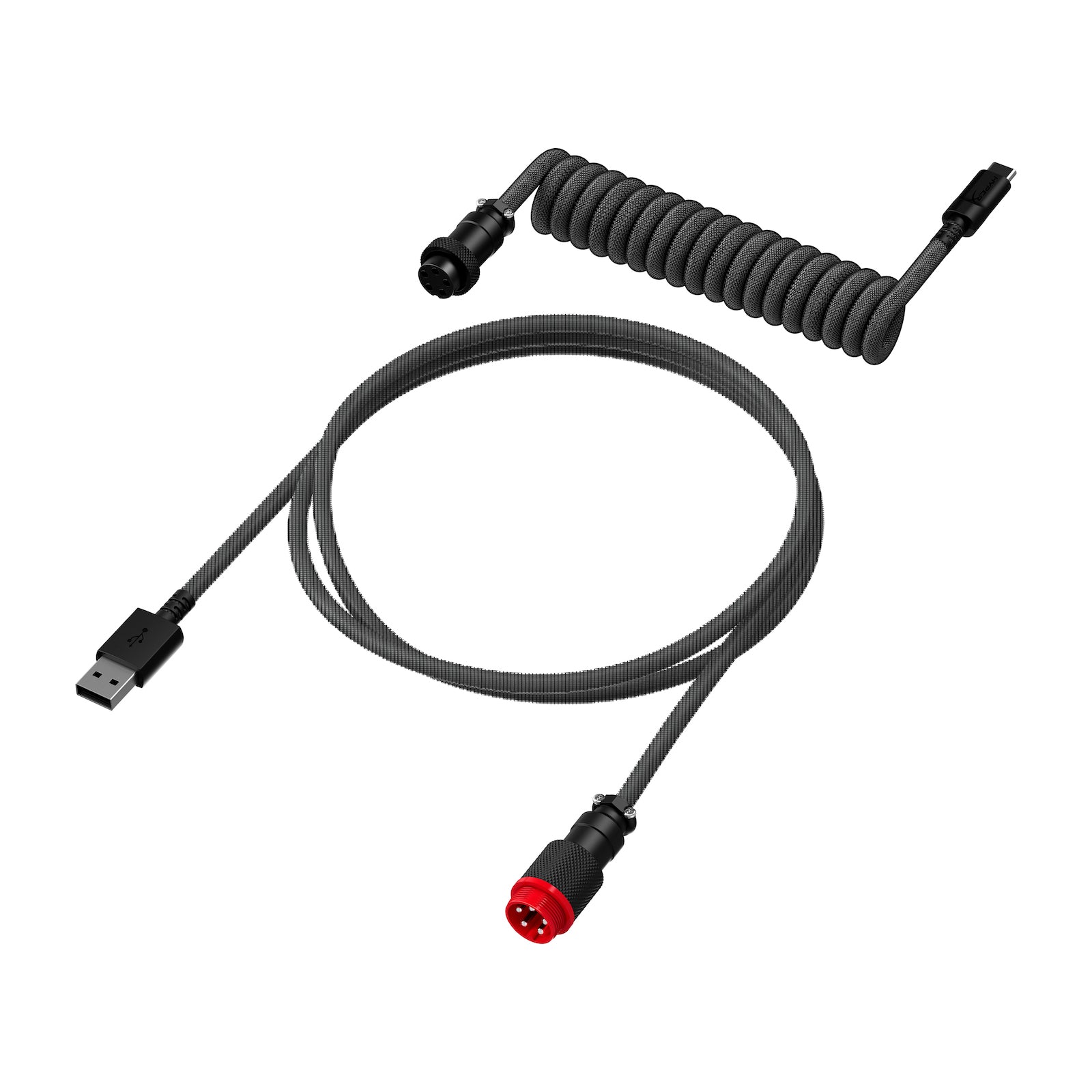 hyperx-c-ble-spiral-usb-c-pour-clavier image 2