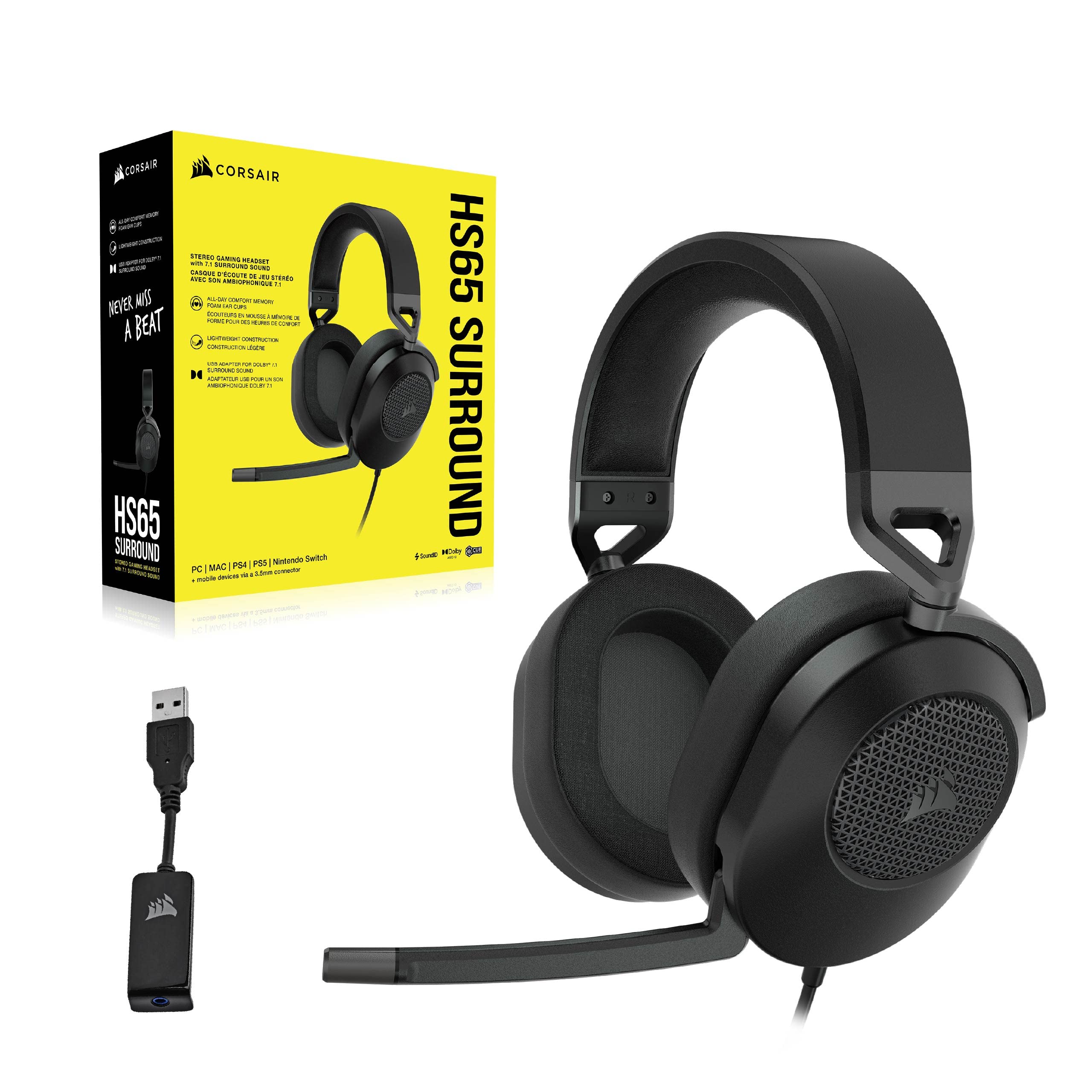 corsair-hs65-surround-casque-gaming-filaire-multiplateforme-carbone image 8