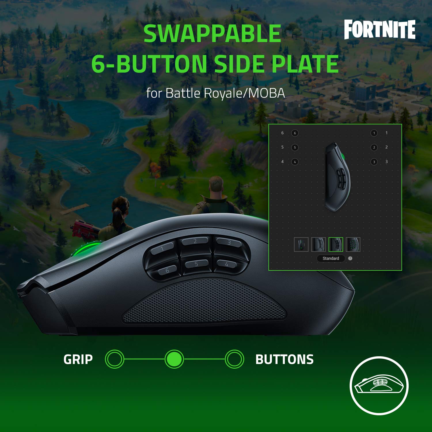 razer-naga-pro-noir-souris-gaming-sans-fil-modulaire-19-1-boutons image 4