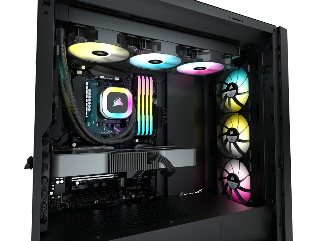 corsair-h150-rgb-watercooling-cpu-aio-360-mm-noir image 5