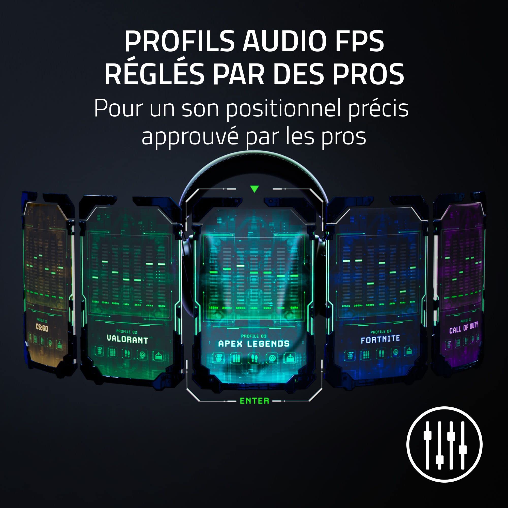 razer-blackshark-v2-pro-2023-casque-gaming-sans-fil-e-sports-premium-noir image 8