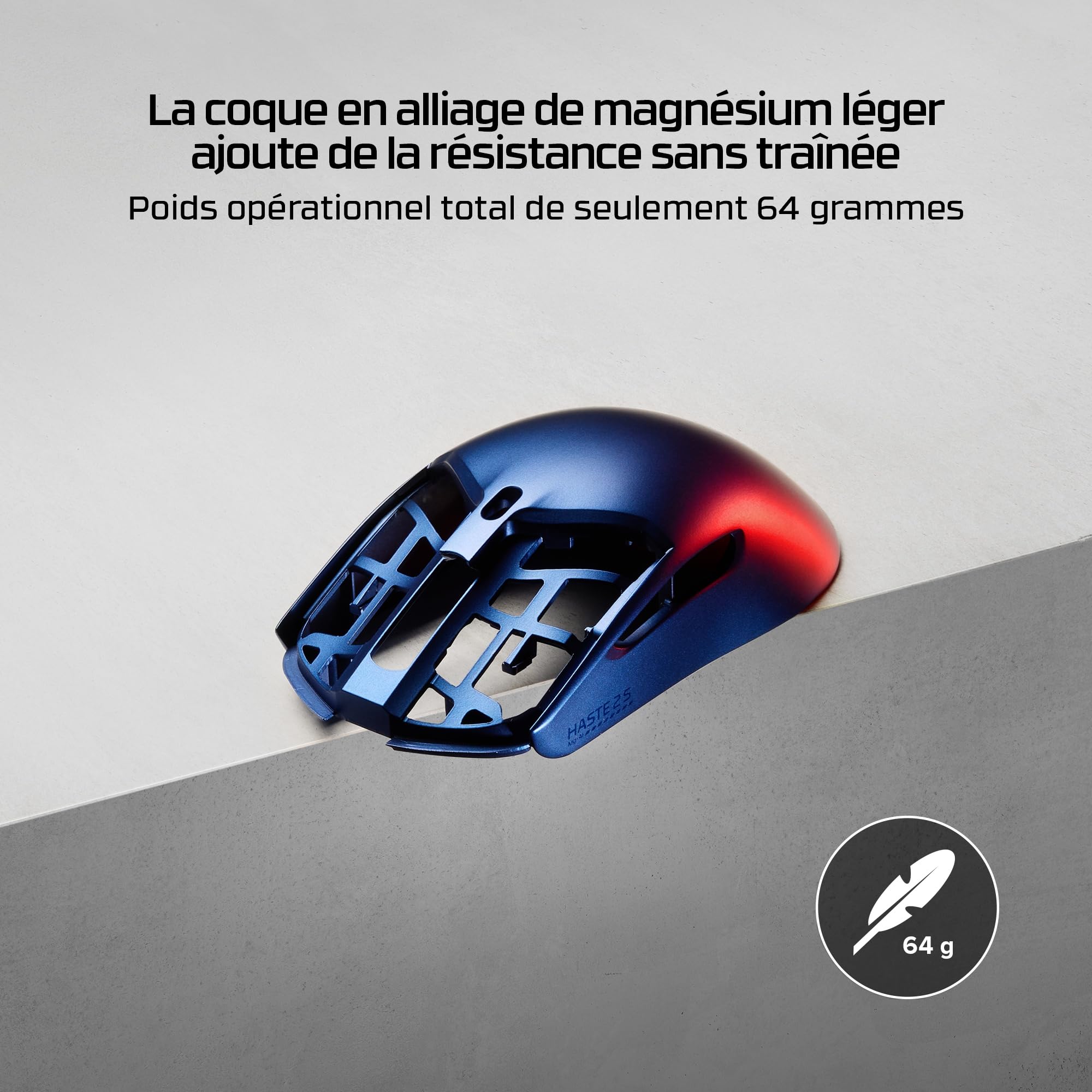 hyperx-pulsefire-haste-2-s-wireless-souris-gaming-64-g-magn-sium-26k-gris image 5