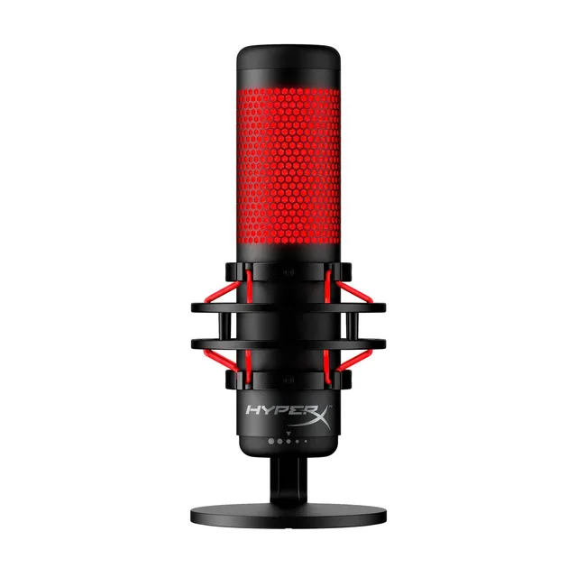 hyperx-quadcast-microphone-usb-gaming-noir-rouge image 1