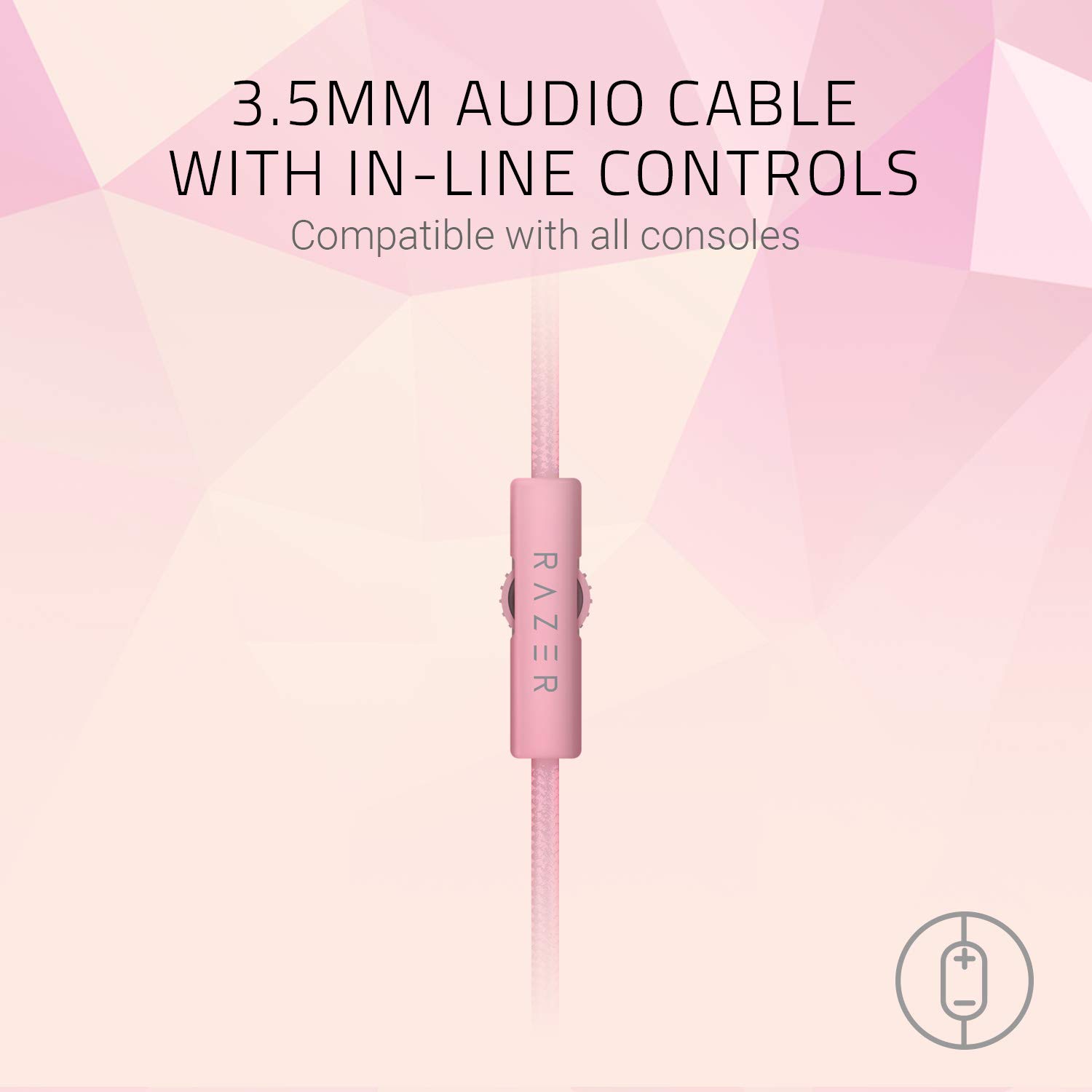 razer-kraken-casque-gaming-filaire-multiplateforme-50-mm-rose-quartz image 7