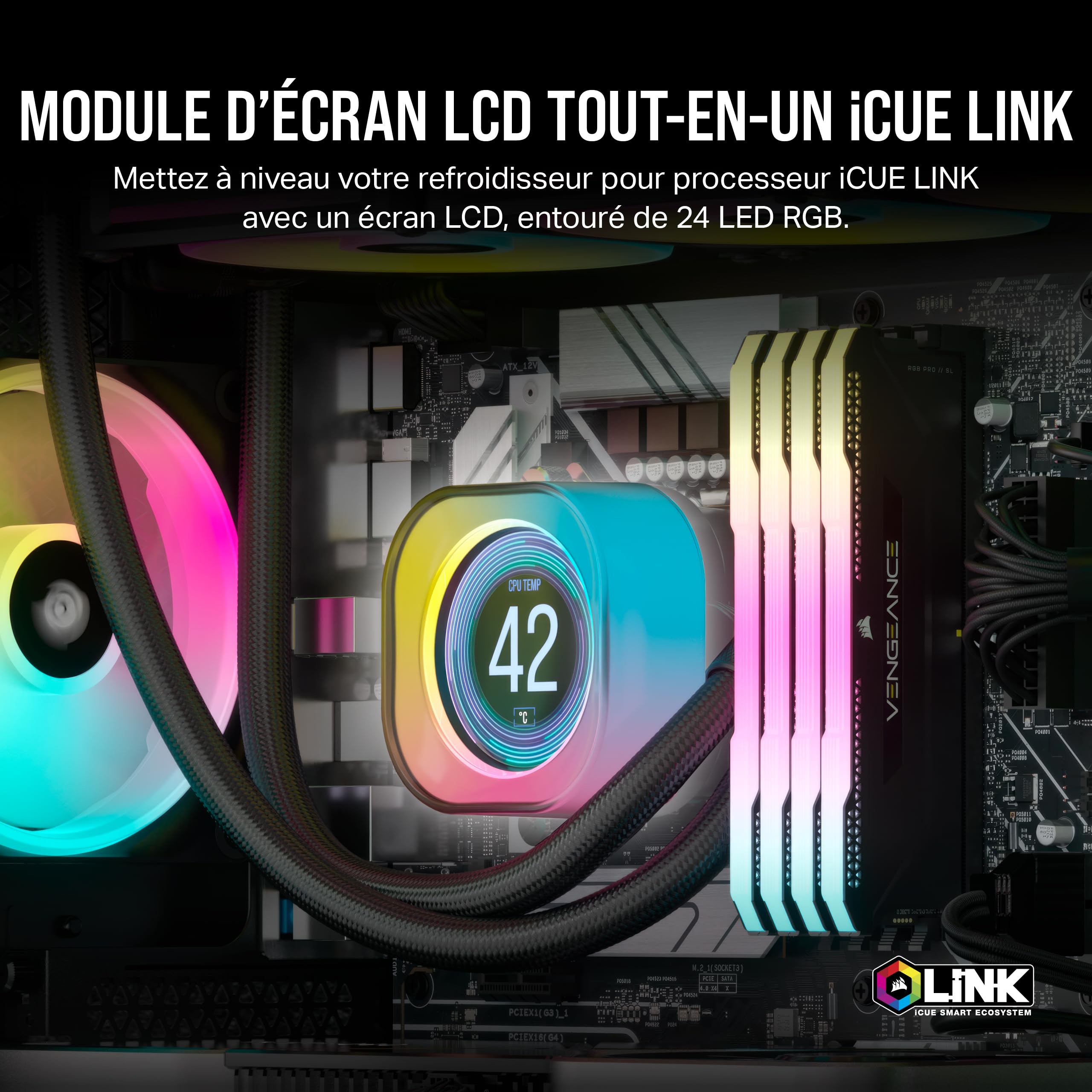corsair-icue-link-aio-lcd-screen-module-cran-ips-2-1-480x480-noir image 2