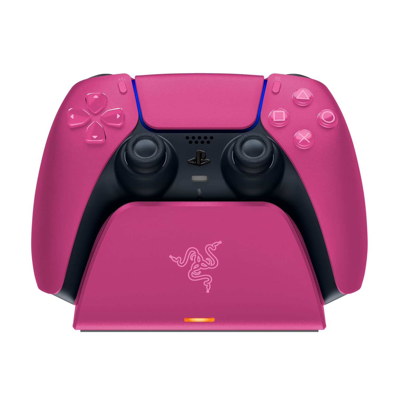 razer-quick-charging-stand-pour-manette-ps5-dualsense-rose image 1