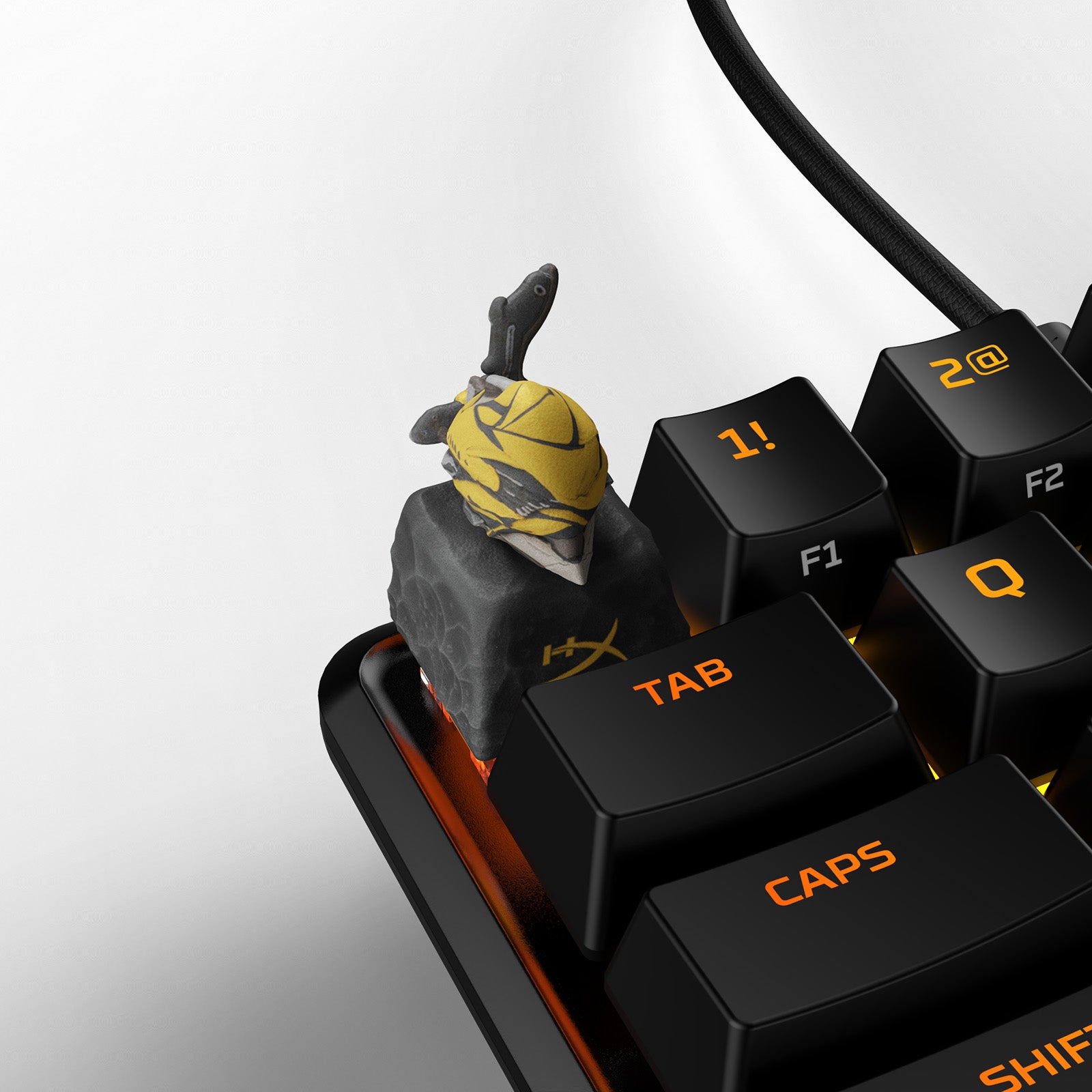 hyperx-hx3d-x-warframe-keycap-mesa-touche-clavier-3d-personnalis-e image 1