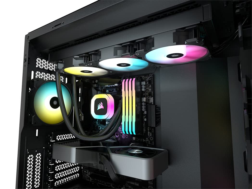 corsair-h150-rgb-watercooling-cpu-aio-360-mm-noir image 6
