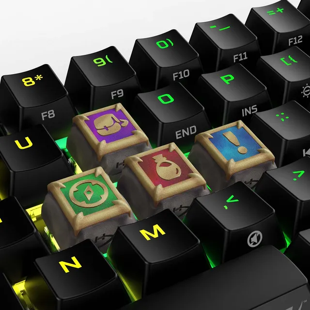 hyperx-hx3d-rpg-icon-set-lot-de-keycaps-3d-multicolore image 1