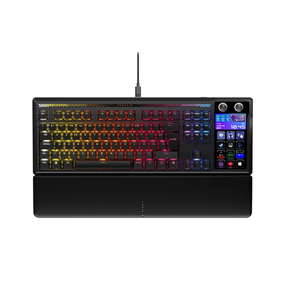 corsair-galleon-100-sd-clavier-m-canique-filaire-azerty-fr-noir-stream-deck-8000 image 1