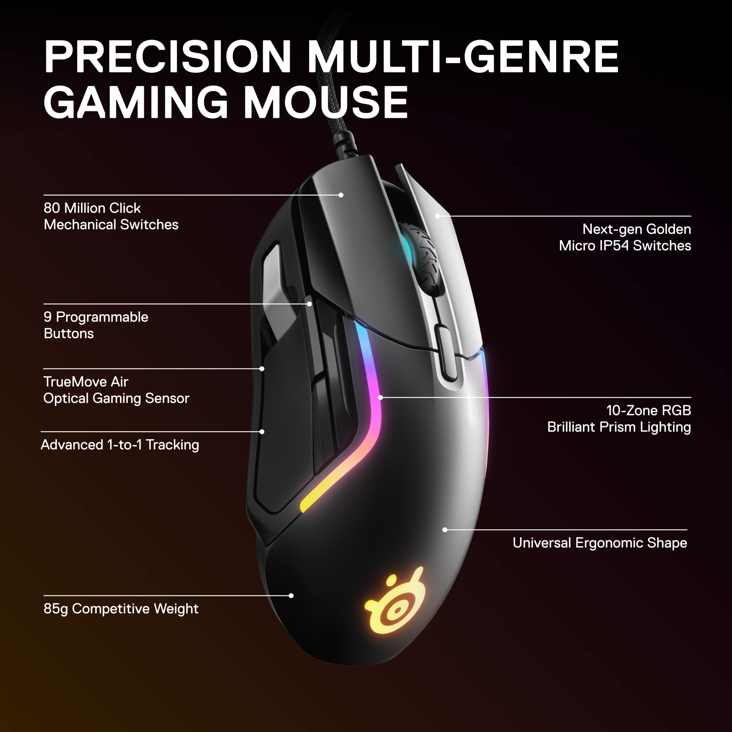 steelseries-rival-5-noire-souris-de-jeu-18000-cpi-9-boutons image 5