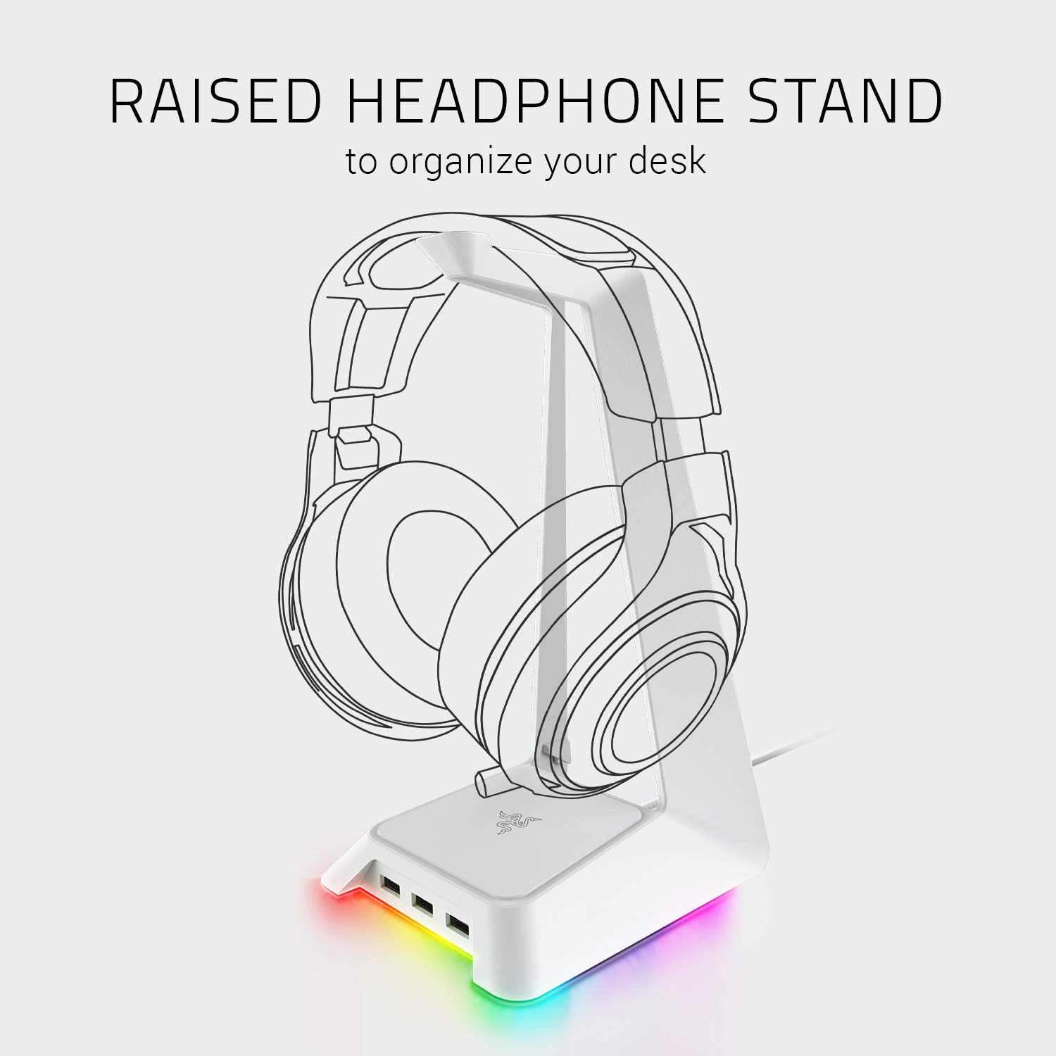razer-base-station-chroma-quartz-support-casque-avec-hub-usb-3-ports-mercury image 2