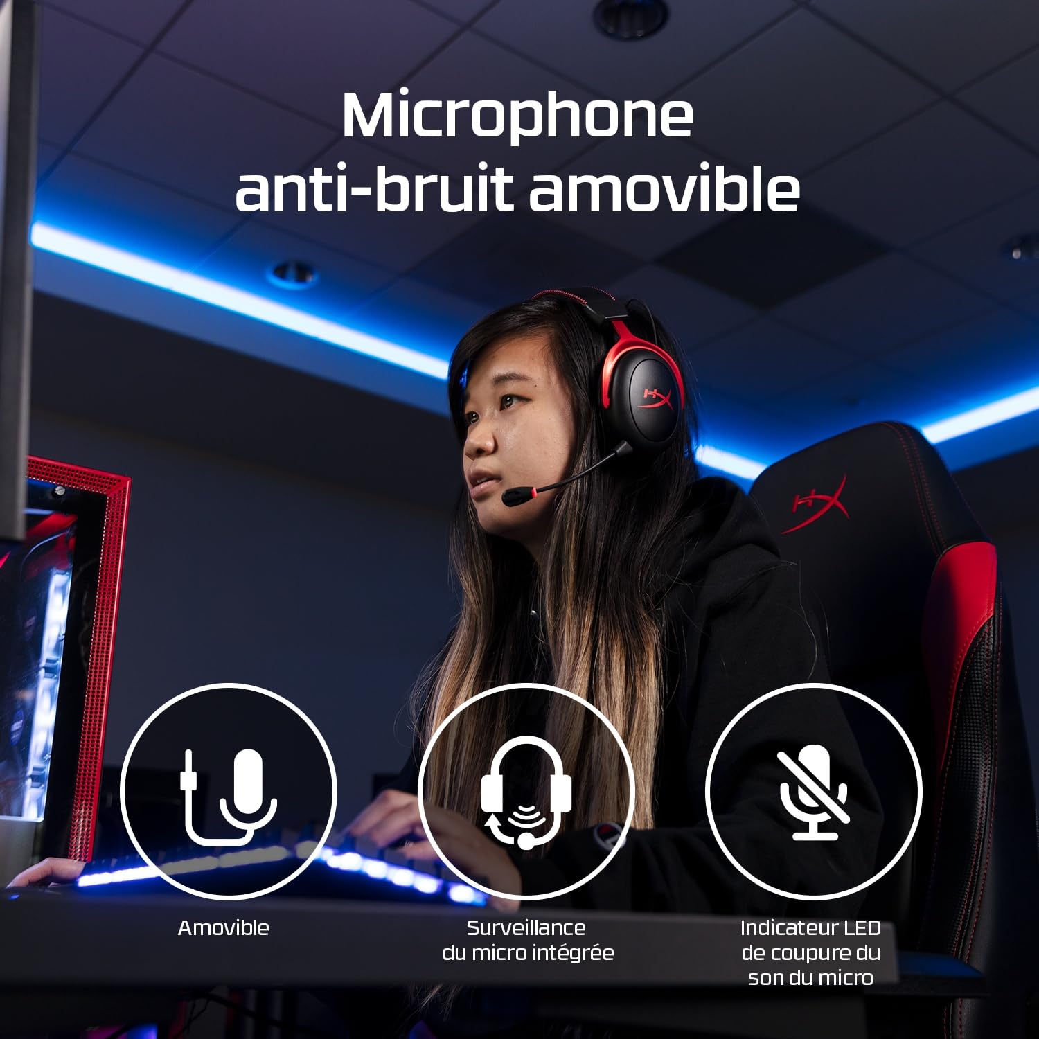 hyperx-cloud-ii-casque-gaming-53mm-7-1-surround-micro-amovible image 6