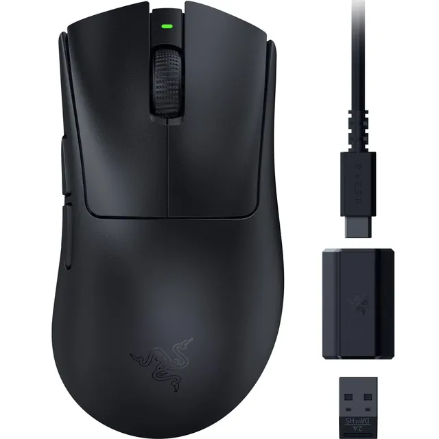 razer-deathadder-v3-hyperspeed-souris-gaming-sans-fil-55g-26k-dpi-noir image 1