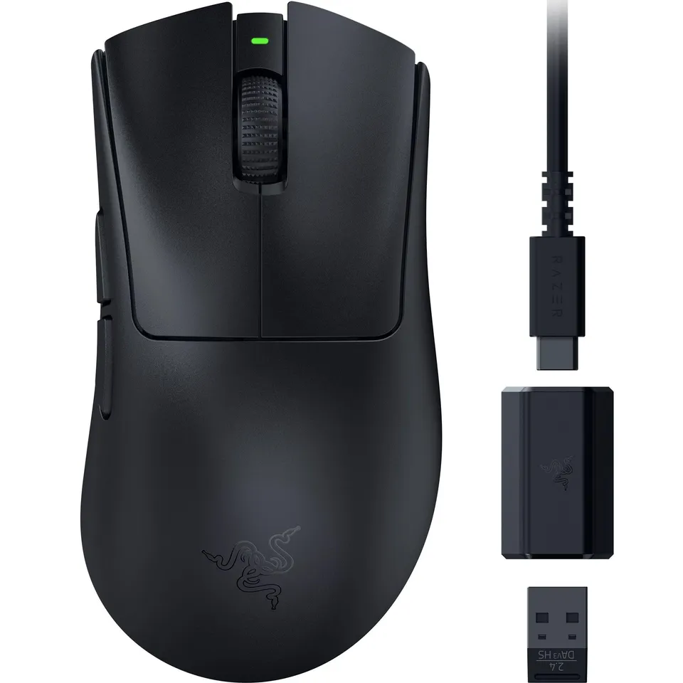 razer-deathadder-v3-hyperspeed-souris-gaming-sans-fil-55g-26k-dpi-noir image 1