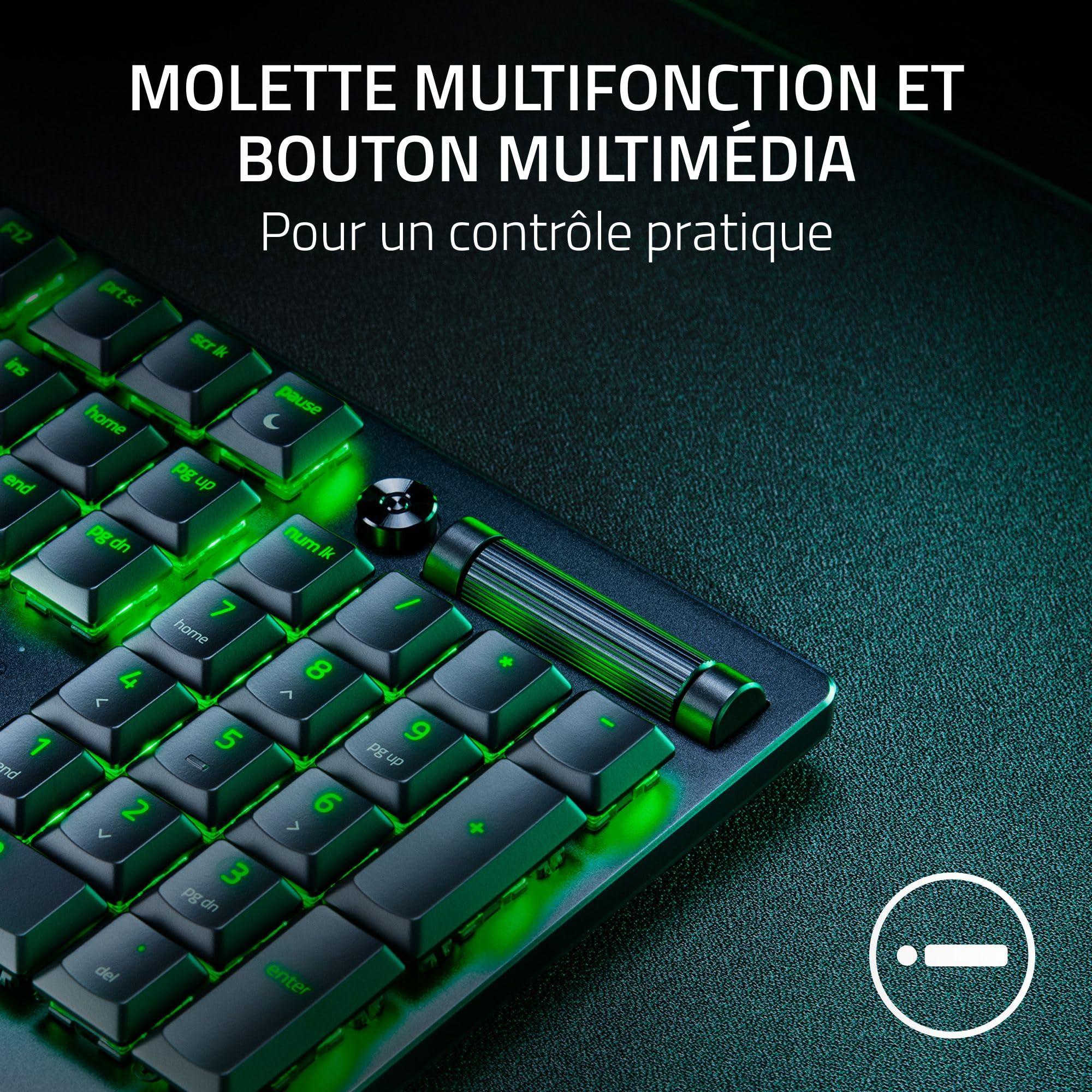 razer-deathstalker-v2-pro-switches-rouges-clavier-gamer-low-profile-sans-fil-aze image 7