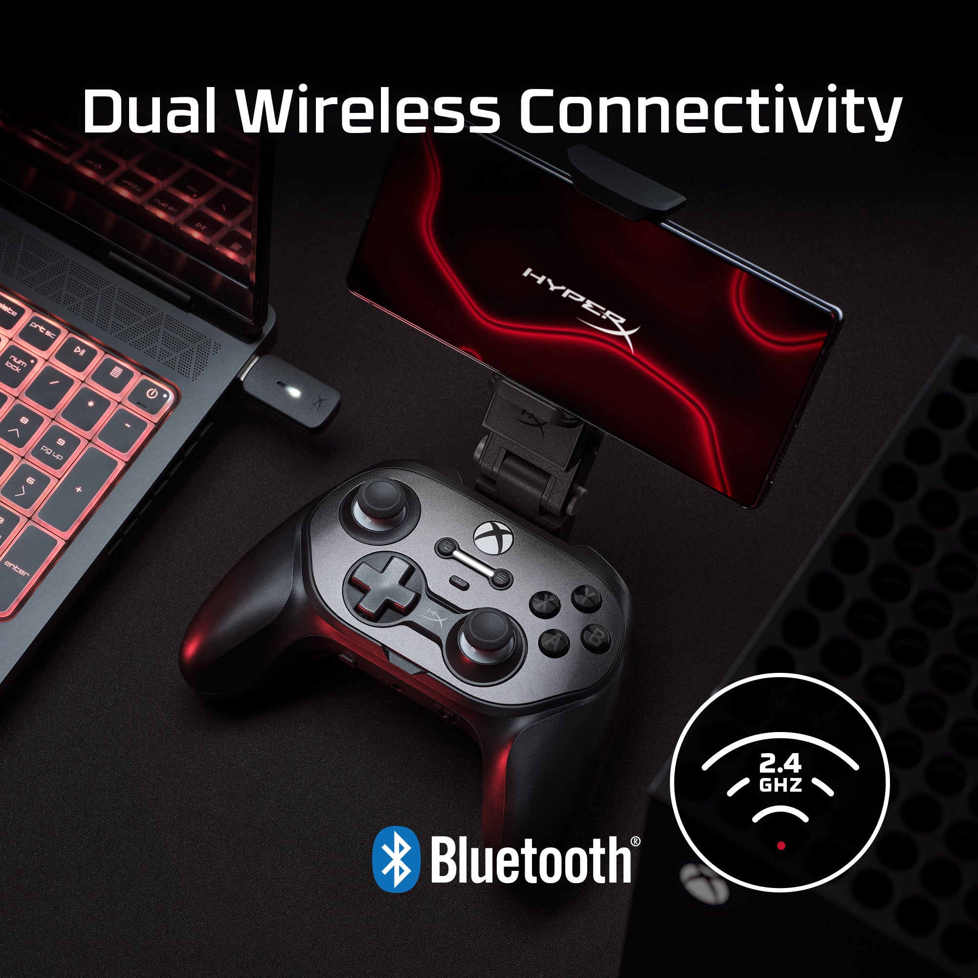 hyperx-clutch-talon-manette-gaming-sans-fil-xbox-hall-effect image 6