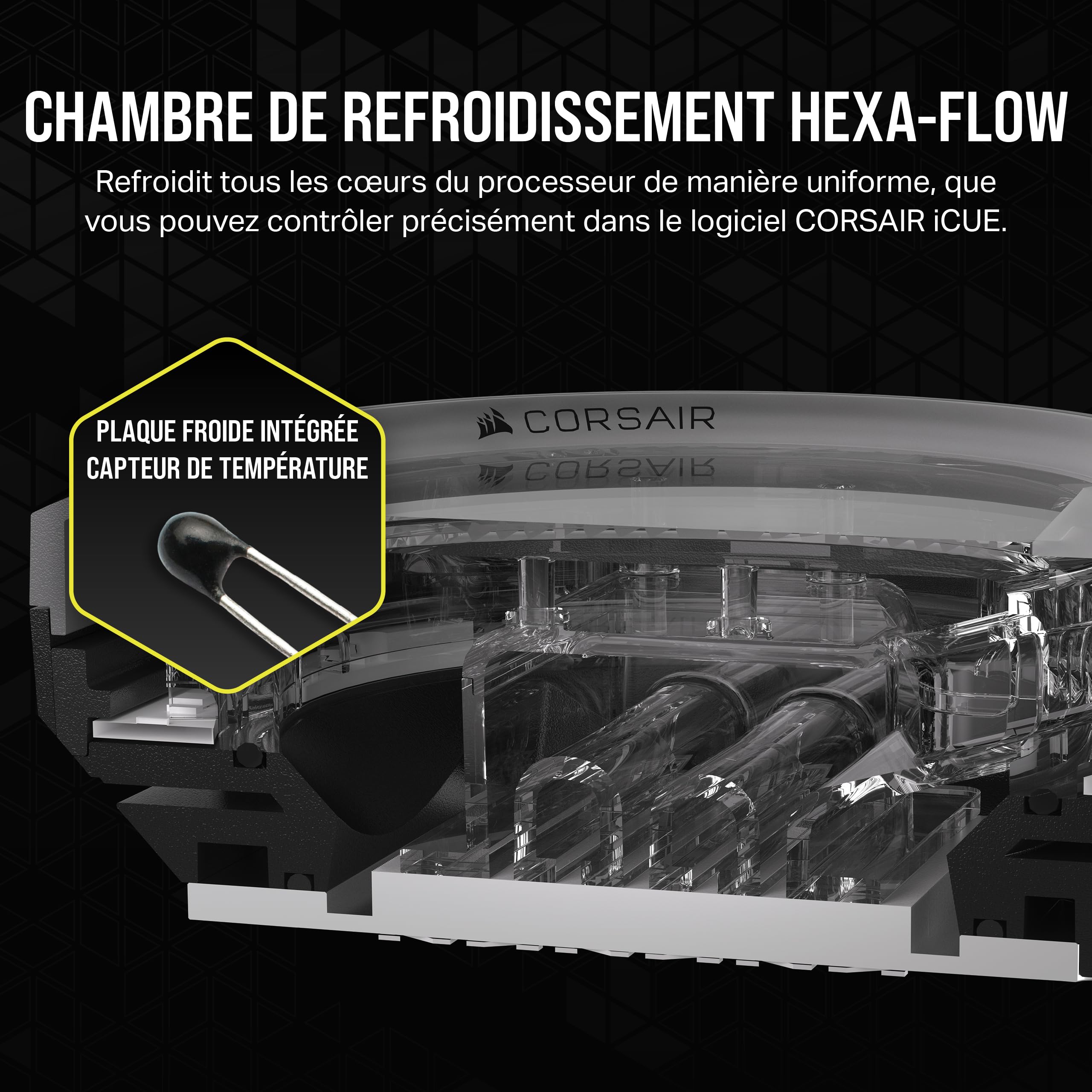 corsair-icue-link-xc7-rgb-elite-waterblock-cpu-lga-1700-am5-gris image 4