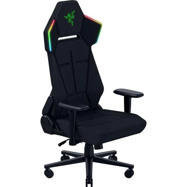 razer-soma-chroma-fauteuil-gaming-rgb-sans-fil-inclinable-155-noir image 1