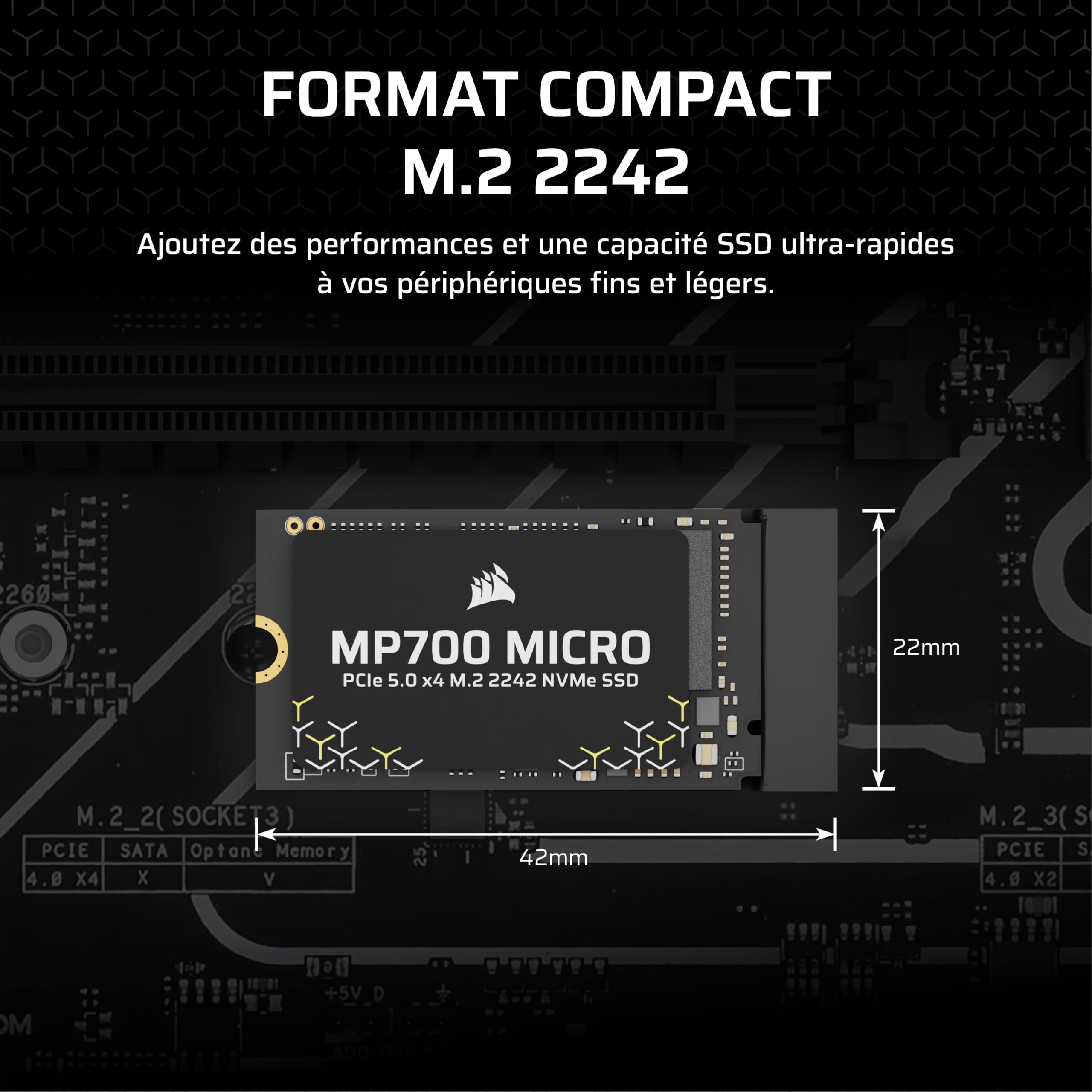 corsair-mp700-micro-ssd-m-2-2242-nvme-pcie-5-0-x4 image 2