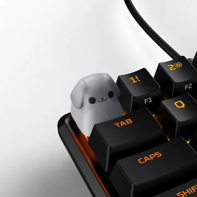 hyperx-hx3d-keycap-rabbit-touche-3d-collection-pets image 1