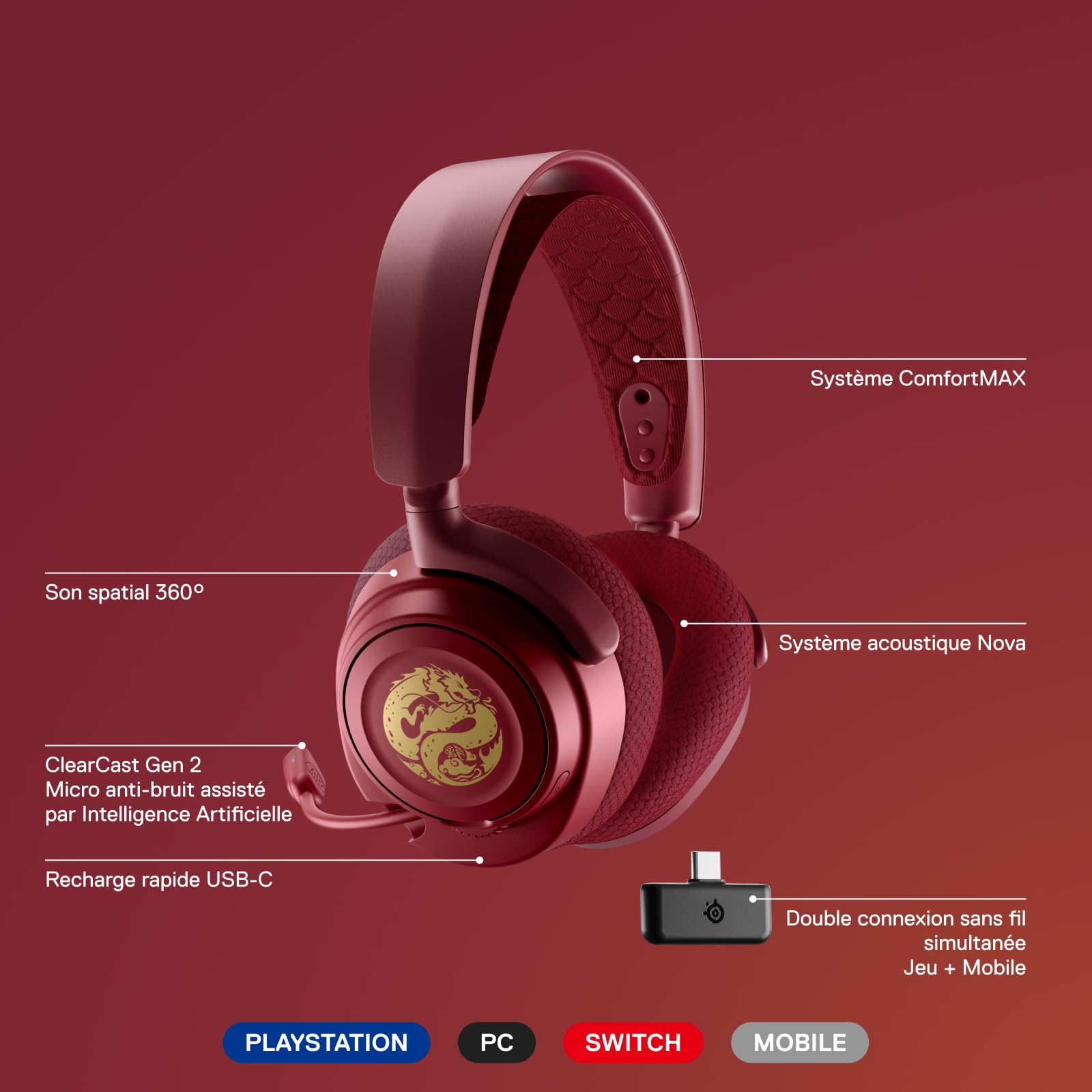 steelseries-arctis-nova-7-wireless-dragon-edition-casque-gaming-multiplateforme image 3