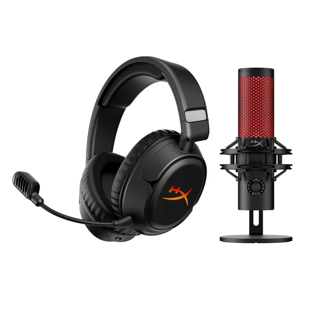 hyperx-bundle-cloud-flight-2-casque-sans-fil-rgb-quadcast-2-micro-usb image 1