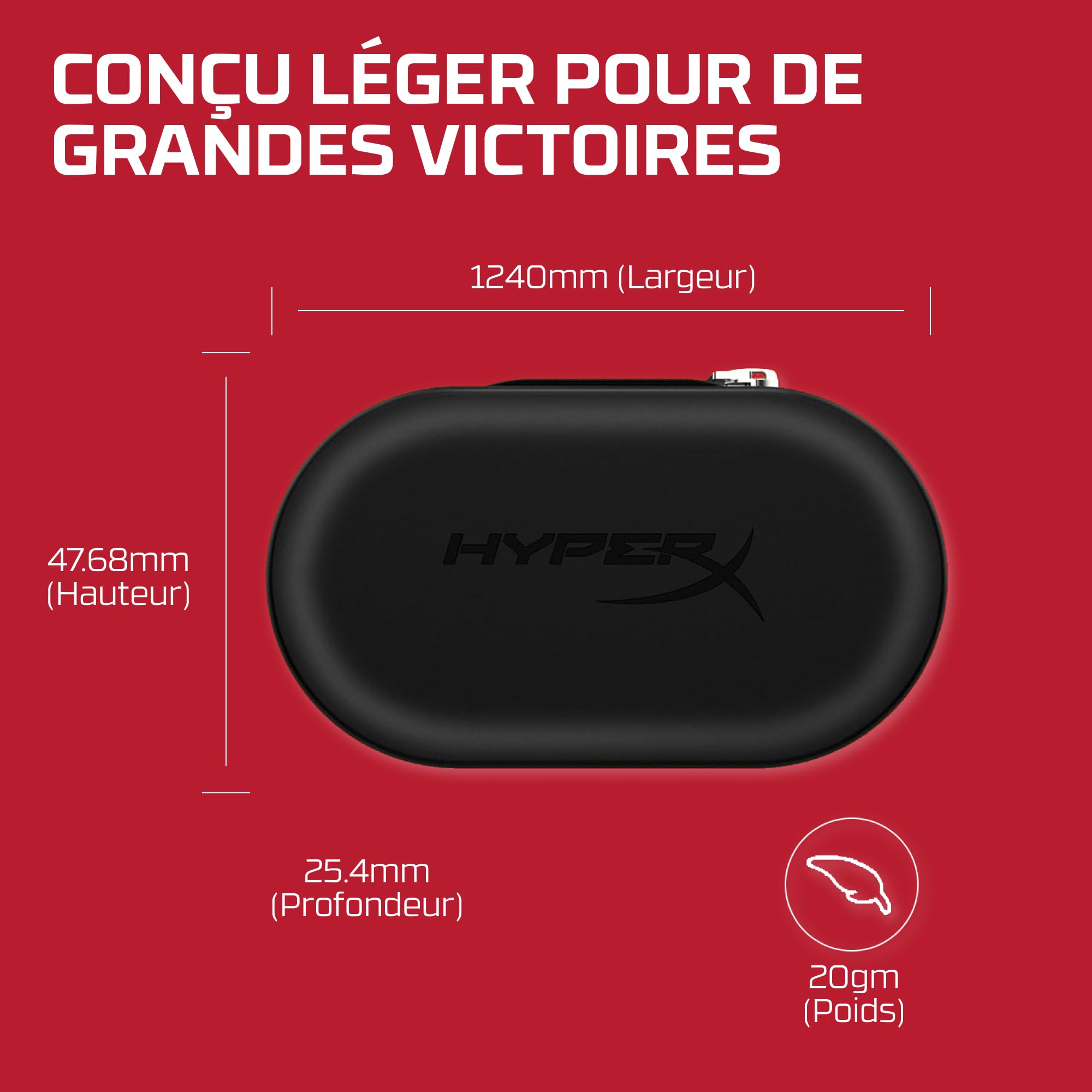 hyperx-cloud-earbuds-ii-couteurs-gaming-rouge-jack-3-5-mm image 6