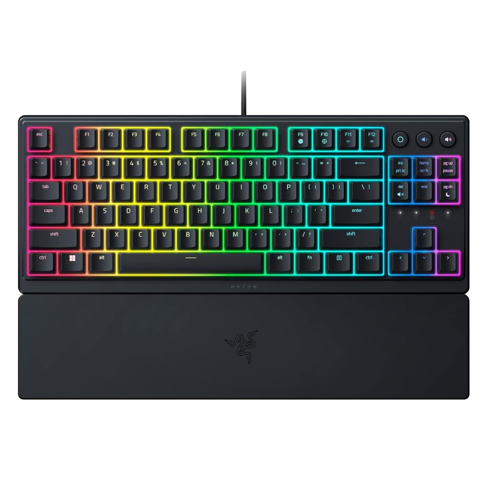 razer-ornata-v3-tenkeyless-clavier-gaming-compact-profil-bas-noir image 1