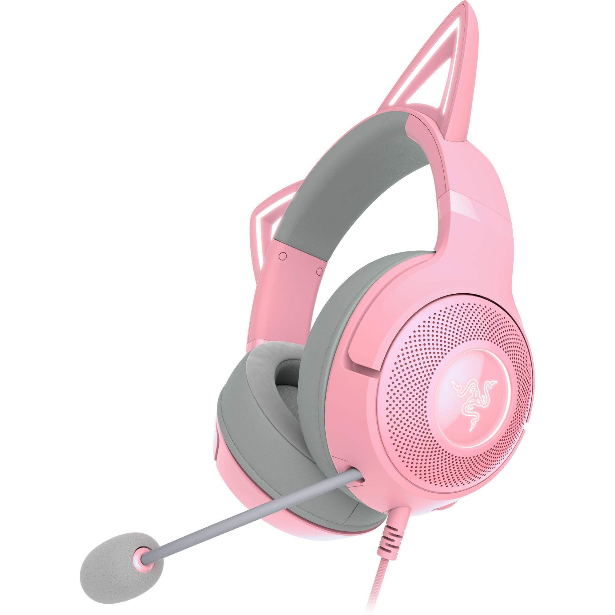 razer-kraken-kitty-v2-casque-filaire-rgb-oreilles-de-chat-rose-quartz image 8