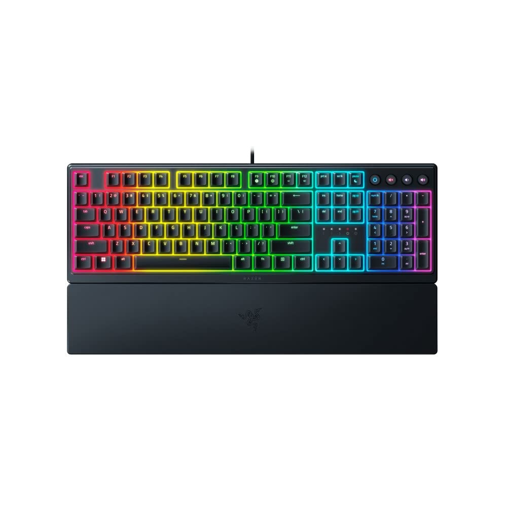 razer-ornata-v3-clavier-gaming-membrane-m-canique-r-tro-clair-chroma-rgb-noir-uk image 1