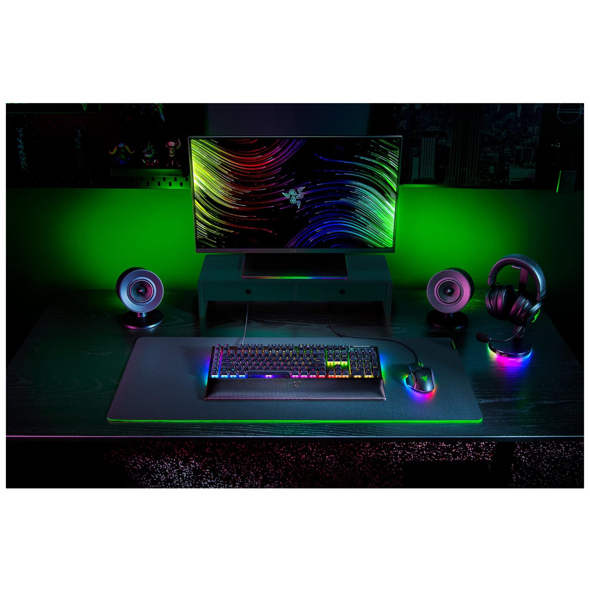 razer-blackwidow-v4-green-switch-clavier-gaming-m-canique-qwertz-noir image 3
