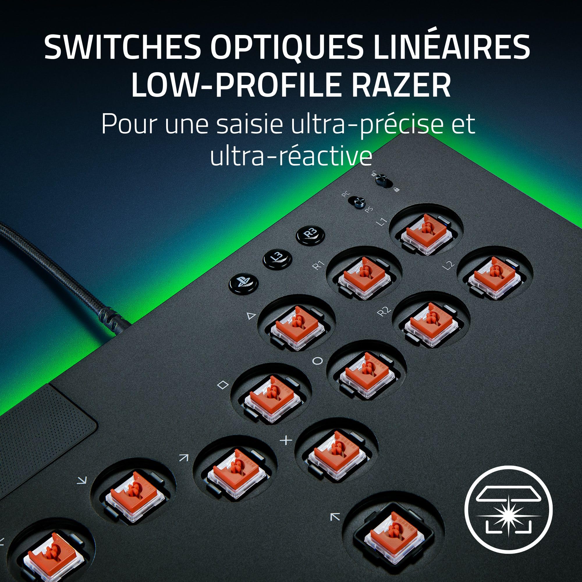 razer-kitsune-contr-leur-arcade-all-button-optique-ps5-pc-noir image 5