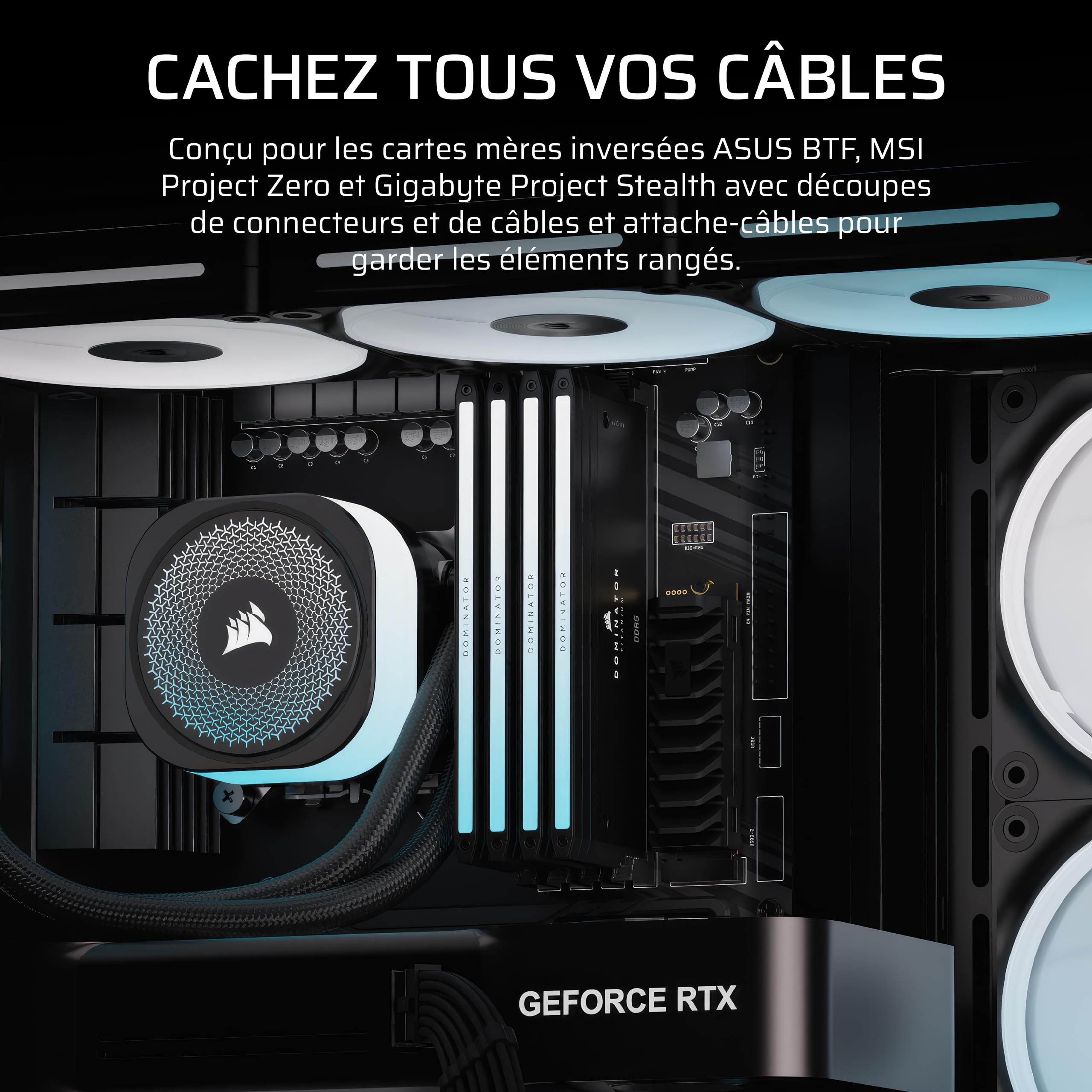 corsair-frame-4500x-lx-r-rgb-link-bo-tier-moyen-tour-verre-panoramique-3x-lx120- image 8