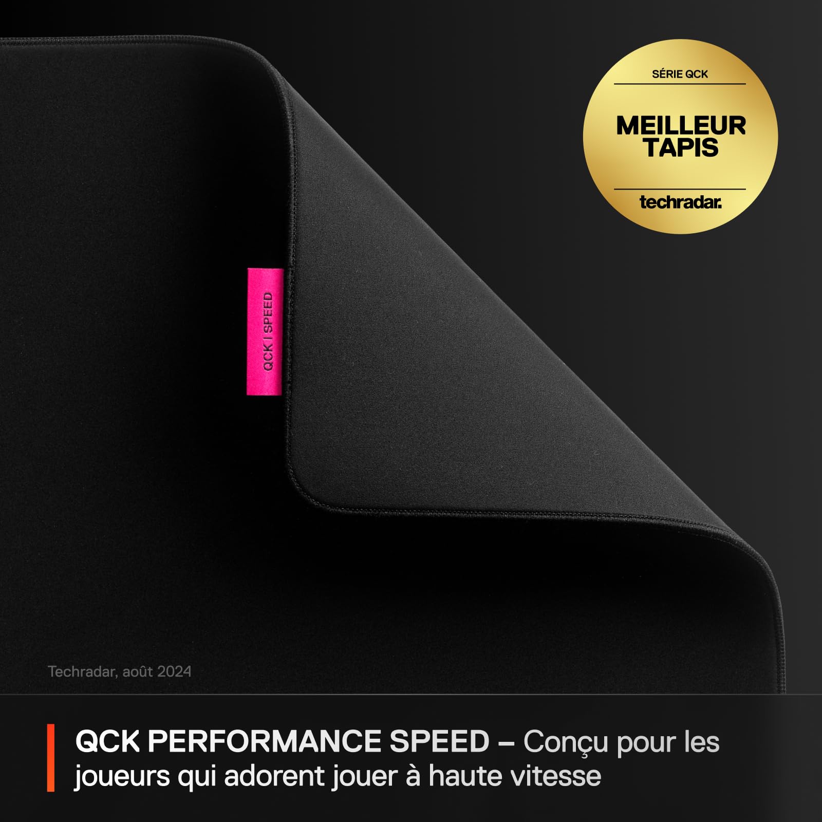 steelseries-qck-xl-performance-speed-tapis-de-souris-gaming-900-x-400-mm-noir image 2