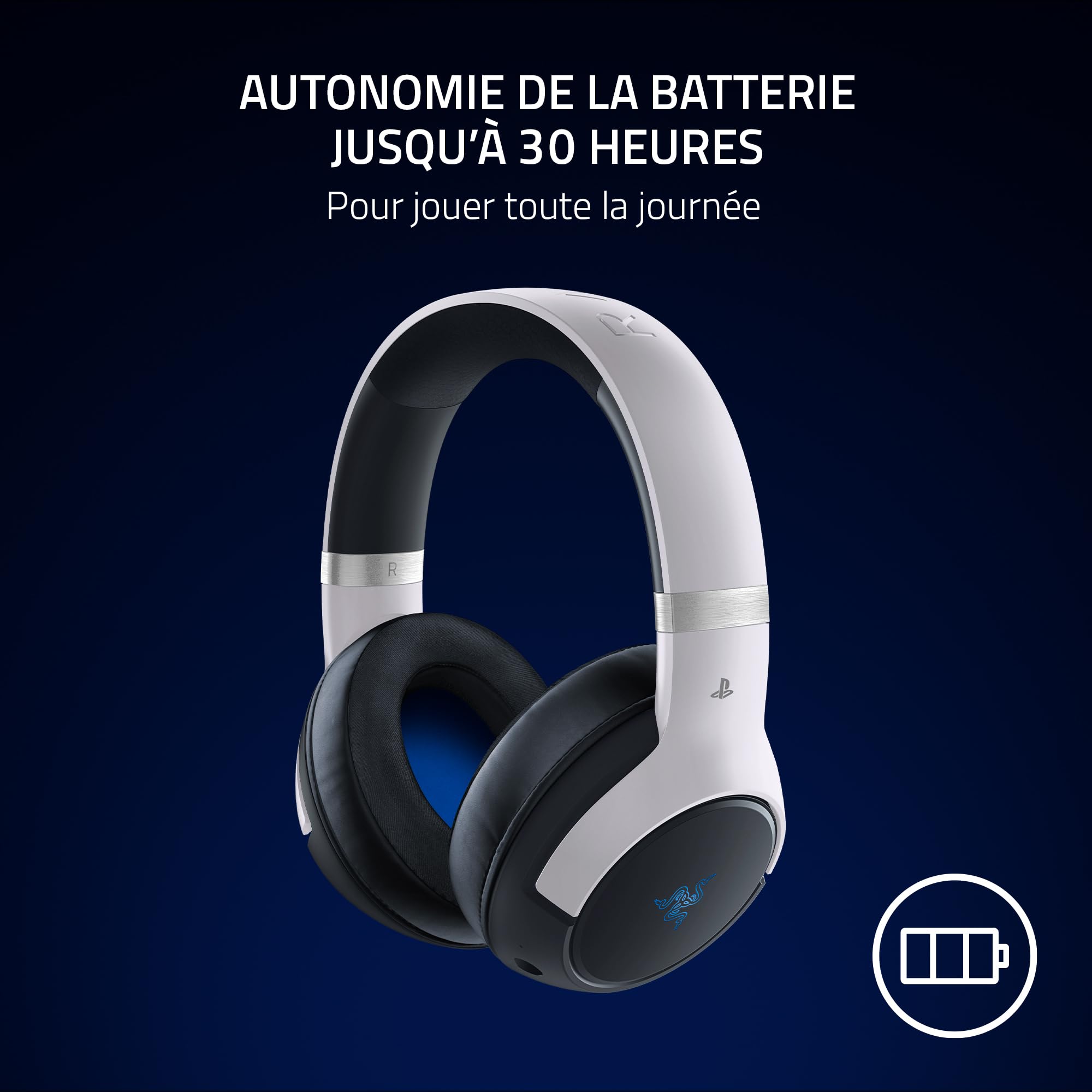 razer-kaira-pro-hyperspeed-casque-gaming-sans-fil-hypersense-noir-blanc image 8