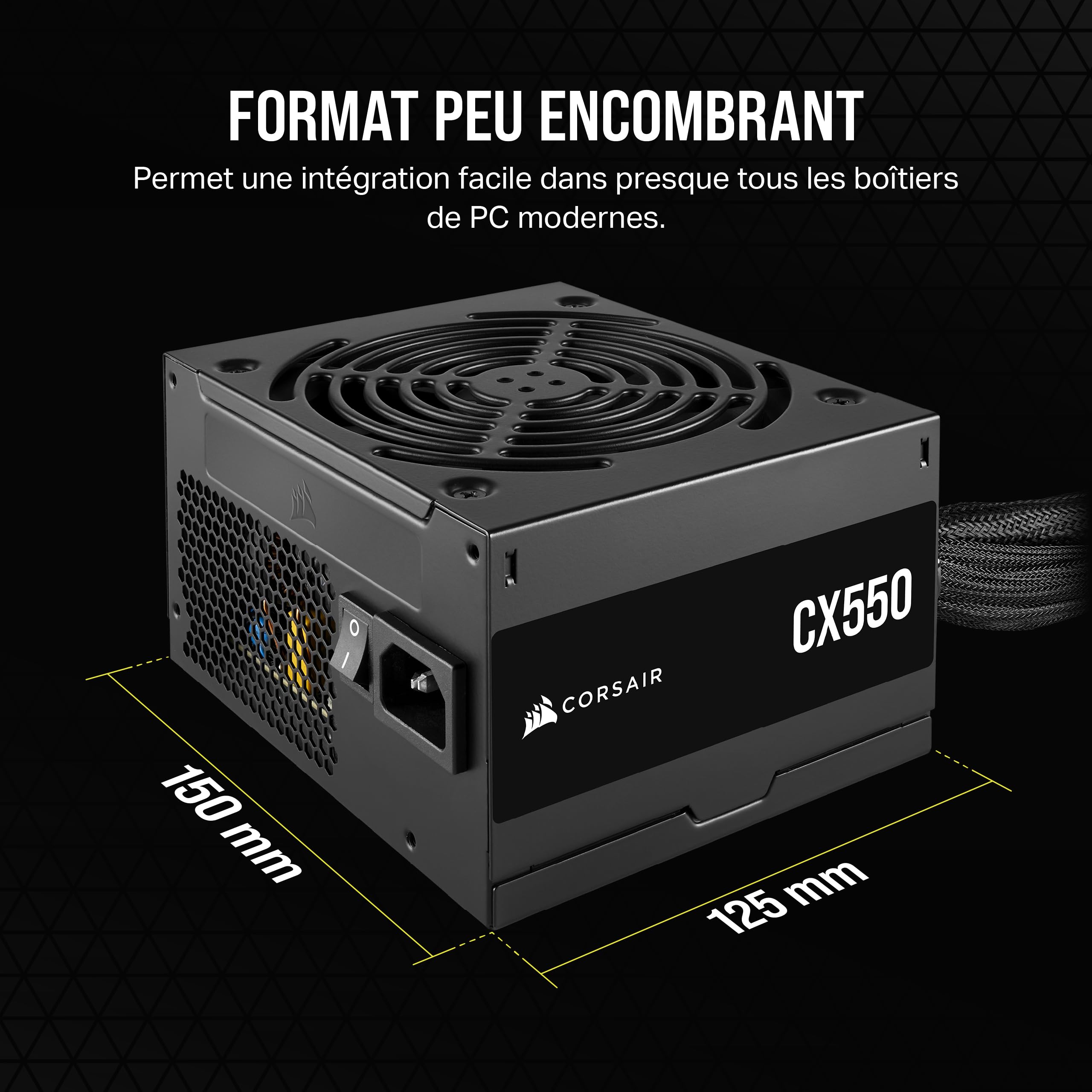 corsair-cx550-alimentation-atx-550w-80-plus-bronze-non-modulaire-noir image 5